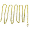Oro Laminado Basic Necklace, Gold Filled Style Mariner Design, Polished, Golden Finish, 5.222.027.28