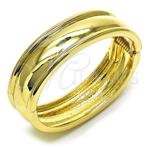 Oro Laminado Individual Bangle, Gold Filled Style Polished, Golden Finish, 07.307.0025.04