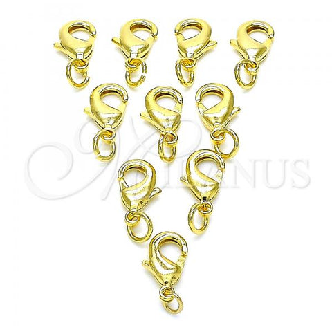 Oro Laminado Lock, Gold Filled Style Polished, Golden Finish, 08.63.0012.10