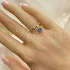 Oro Laminado Elegant Ring, Gold Filled Style Polished, Golden Finish, 01.02.0005