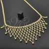 Oro Laminado Fancy Necklace, Gold Filled Style Polished, Golden Finish, 5.011.009