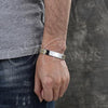Stainless Steel Solid Bracelet, Polished, Two Tone, 03.114.0341.08