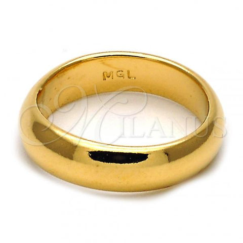 Oro Laminado Baby Ring, Gold Filled Style Polished, Golden Finish, 01.63.0536.03 (Size 3)