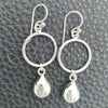 Sterling Silver Long Earring, Teardrop Design, Polished, Silver Finish, 02.399.0003