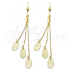Oro Laminado Long Earring, Gold Filled Style Golden Finish, 5.090.003