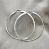 Sterling Silver Large Hoop, Polished, Silver Finish, 02.389.0096.50