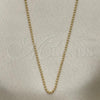 Oro Laminado Basic Necklace, Gold Filled Style Ball Design, Polished, Golden Finish, 04.213.0001.1.16