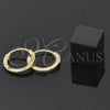 Oro Laminado Children Hoop, Gold Filled Style Diamond Cutting Finish, Golden Finish, 5.159.102.1