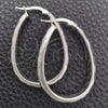 Sterling Silver Medium Hoop, Diamond Cutting Finish, Silver Finish, 02.389.0129.40