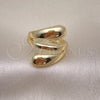Oro Laminado Elegant Ring, Gold Filled Style Polished, Golden Finish, 01.213.0049