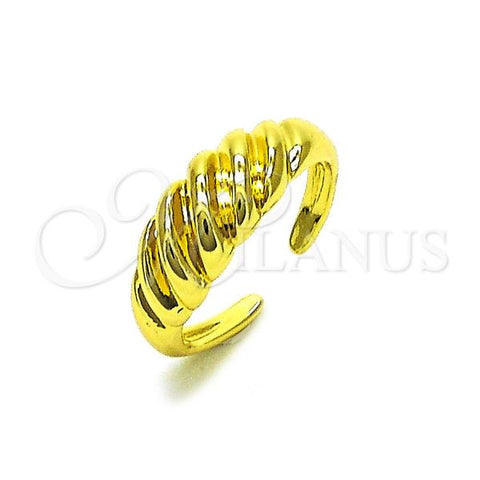 Oro Laminado Elegant Ring, Gold Filled Style Polished, Golden Finish, 01.368.0018