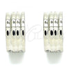Stainless Steel Huggie Hoop, Polished, Steel Finish, 02.230.0034.2.20