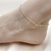 Oro Laminado Basic Anklet, Gold Filled Style Polished, Golden Finish, 03.213.0349.10