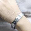 Stainless Steel Solid Bracelet, Polished, Steel Finish, 03.63.1476.08
