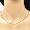 Oro Laminado Basic Necklace, Gold Filled Style Polished, Golden Finish, 04.213.0218.18