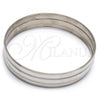 Stainless Steel Trio Bangle, Polished, Steel Finish, 07.247.0001.1 .06