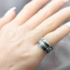 Stainless Steel Mens Ring, Polished, Steel Finish, 01.63.0582.07