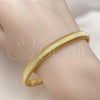 Oro Laminado Fancy Bracelet, Gold Filled Style Polished, Golden Finish, 03.341.2287.1.08