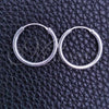 Sterling Silver Small Hoop, Polished, Silver Finish, 02.397.0038.15
