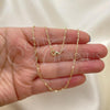 Oro Laminado Basic Necklace, Gold Filled Style Polished, Golden Finish, 04.213.0226.24
