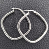 Sterling Silver Medium Hoop, Diamond Cutting Finish, Silver Finish, 02.389.0142.25