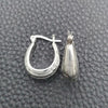 Sterling Silver Small Hoop, Polished, Silver Finish, 02.395.0006.15