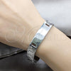 Stainless Steel Solid Bracelet, Polished, Steel Finish, 03.63.22925.08