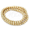 Oro Laminado Bead, Gold Filled Style Ball Design, Matte Finish, Golden Finish, 5.234.030.06.100