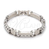 Stainless Steel Solid Bracelet, Polished, Steel Finish, 03.63.1499.08