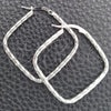 Sterling Silver Medium Hoop, Diamond Cutting Finish, Silver Finish, 02.389.0144.25