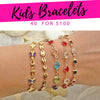 40 Kids Bracelets ($2.50ea) for $100 Gold Layered