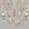 25 collares familiares ($4.00 cada uno) por $100 en capas de oro
