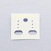 100 pcs Earrings Packaging Display Cards 2in x 2in