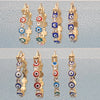 20prs Lucky Eye Hoops hasta 20mm en Gold Layered ($5.00) c/u