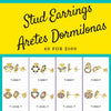 Kit de paquete de 40 tachuelas surtidas ($2.50 c/u) Estilos mixtos surtidos