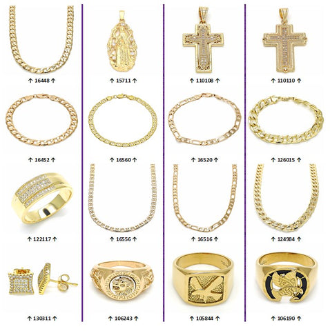 Día del Padre Gold Filled Special 28 Piezas por $300