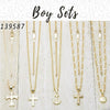 12 Boy Sets in Gold Layered ($8.33) ea