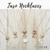 12 collares Taso en capas de oro ($8.33) c/u
