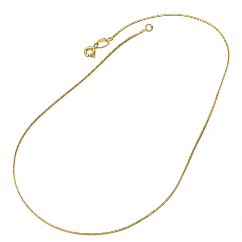 Solid Box Chain Jewelry