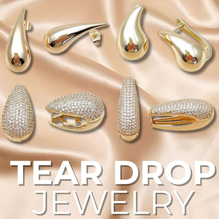 Gold Filled teardrop jewelry wholesale