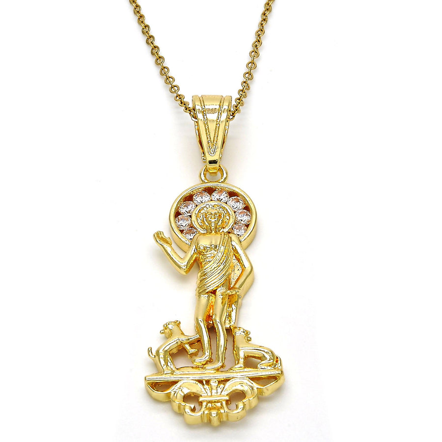 Gold Filled Saint Lazarus jewelry wholesale