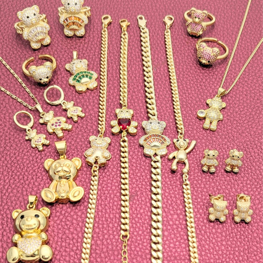Gold Filled teddy bear jewelry wholesale