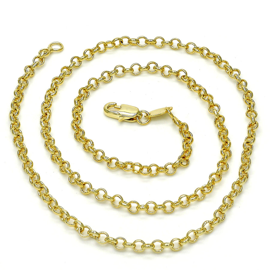 Gold Filled rolo chain jewelry wholesale