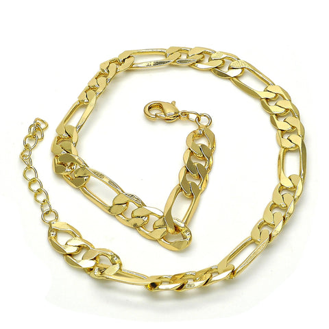 Figaro Concave Chain Jewelry