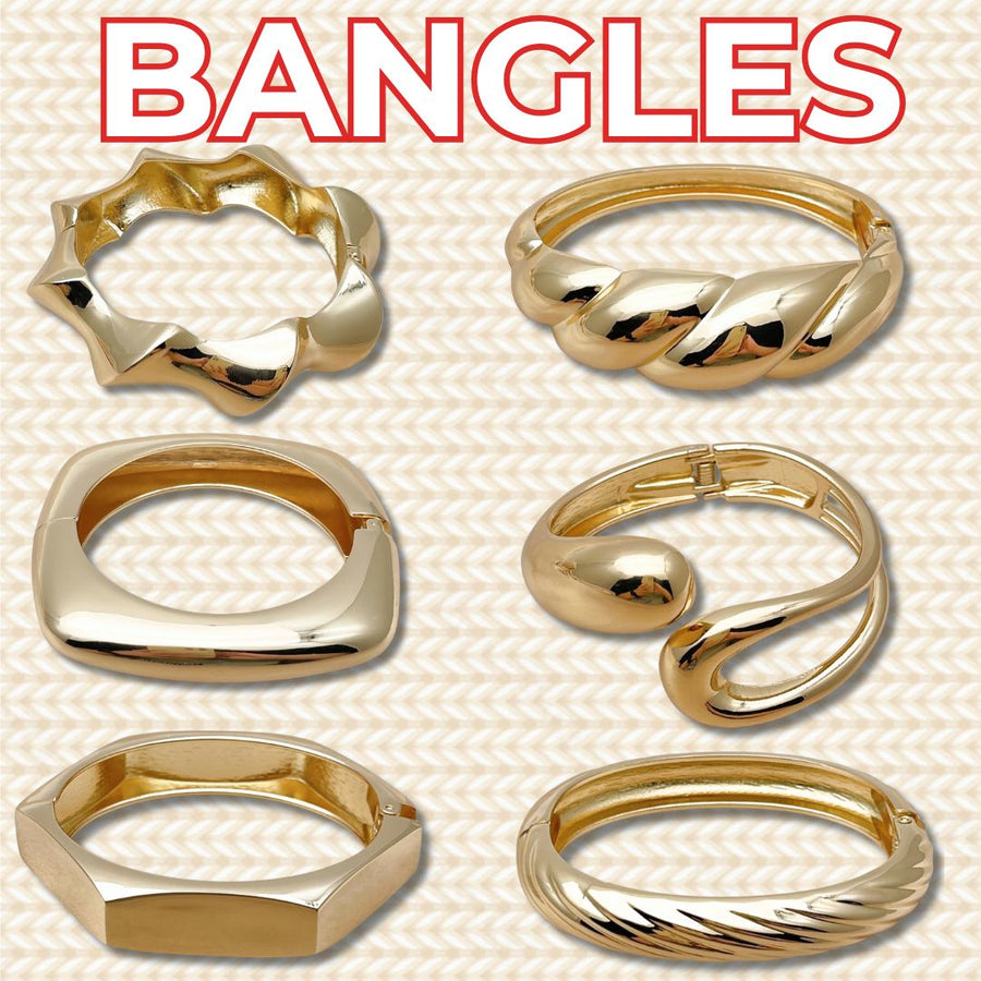 Gold Filled bangles and semanario sets wholesale