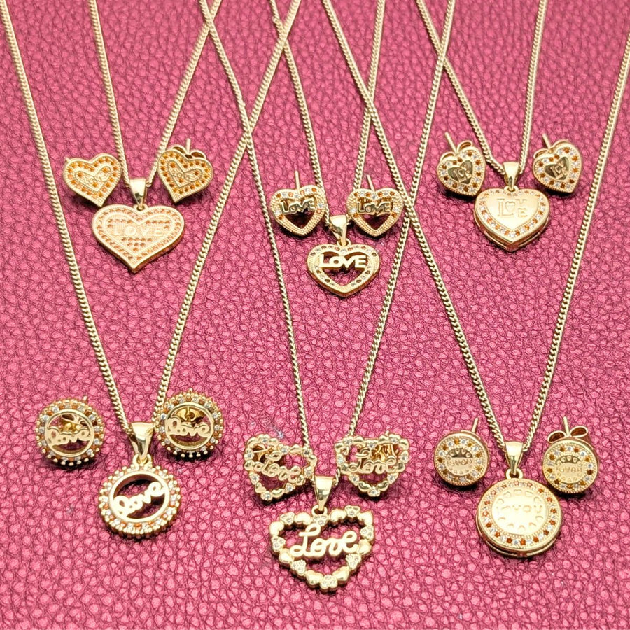 Gold Filled love and Valentine jewelry wholesale