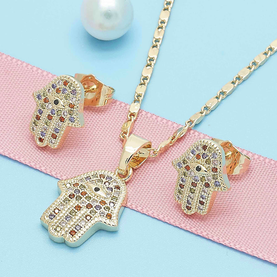 Gold Filled Hamsa jewelry wholesale