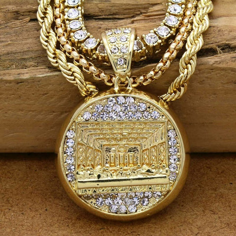Oro Laminado Gold Filled Mens Pendants