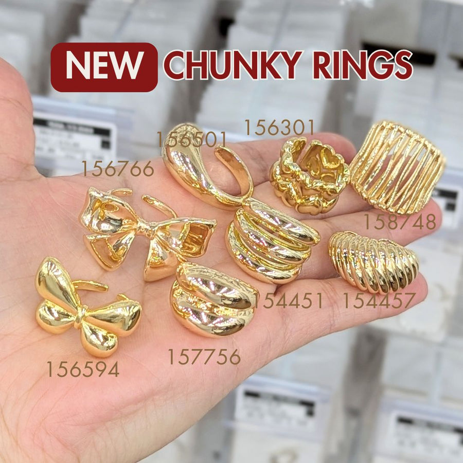 Chunky statement rings wholesale