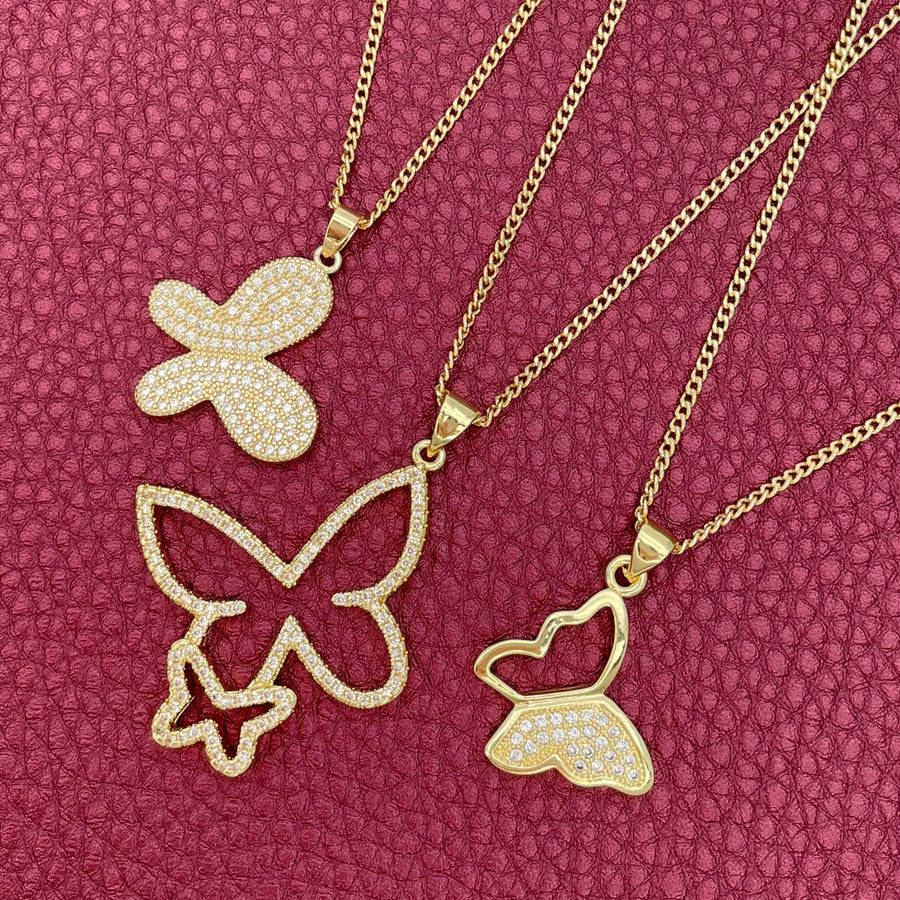 Gold Filled charm necklaces wholesale